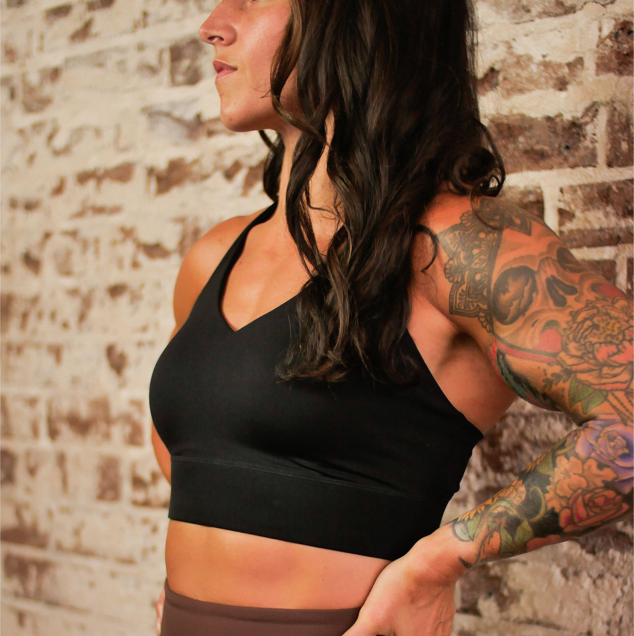 Classic Black Sports Bra