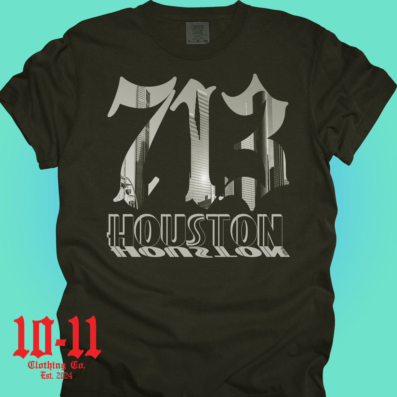713 - Houston Comfort Colors Tee