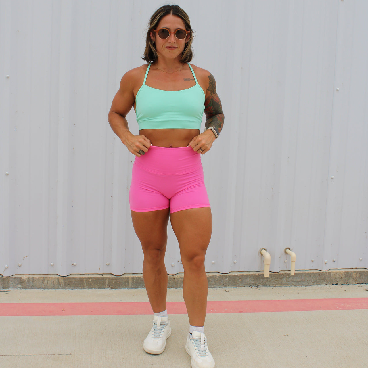 Lola Teal Sports Bra